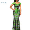 African Wax Print Dresses for Women Bazin Riche Summer Long Mermaid Dress Traditional African Clothing Vestidos Party WY3288 African Wax Print Dresses for Women Bazin Riche Summer Long Mermaid Dress Traditional African Clothing Vestidos Party WY3288