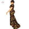 BRW African Dresses Women Summer Dress Long Dress Sexy Maxi Dresses Bazin Riche African Print Clothing Dashiki Clothes WY1388 BRW African Dresses Women Summer Dress Long Dress Sexy Maxi Dresses Bazin Riche African Print Clothing Dashiki Clothes WY1388