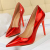 BIGTREE Women Pumps Shoes New Patent Leather Fashion Women Sexy High Heels Shoes Office Shoes Women's Wedding Shoes Party BIGTREE Women Pumps Shoes New Patent Leather Fashion Women Sexy High Heels Shoes Office Shoes Women's Wedding Shoes Party