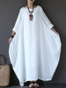 Round Neck Pocket Plain Maxi Casual Dress Round Neck Pocket Plain Maxi Casual Dress