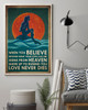 Mermaid Love Never Dies Vertical Poster