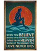 Mermaid Love Never Dies Vertical Poster
