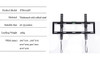 LVDIBAO Universal TV Wall Mount Fixed Bracket For 26''-55'' Flat Screen Load Up To 50 kg Monitor Wall Mount Bracket