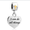 Christian Pendant Charm Bracelet