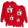 family christmas sweaters father mother daughter son matching outfits look new year kids hoodies clothing mommy and me Clothes