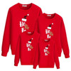 family christmas sweaters father mother daughter son matching outfits look new year kids hoodies clothing mommy and me Clothes