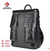 weitasui Crocodile leather backpack travel bag men's and women's backpacks leisure men women luggage box