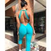 Sports Jumpsuits Backless Sportswear Fitness Tight Women's Tracksuits Sport Running Set Yoga Sets Workout Clothes Gym Clothes