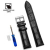 Soft Wrist Belt Bracelet Comfortable Genuine Leather Watch Strap 12/14/16/18/20/22/24 mm Watch Pin buckle Band  + Tool