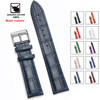Soft Wrist Belt Bracelet Comfortable Genuine Leather Watch Strap 12/14/16/18/20/22/24 mm Watch Pin buckle Band  + Tool