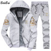BOLUBAO Tracksuits Men Sweatshirt Sporting Sets Winter Jacket + Pants Casual Clothing Men's Track Suit Sportswear Coat