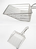 Metal Cat Litter Scoop Hollow Pet Cat Toilet Scooper with Long Handle