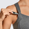 High Impact Full Coverage Wire Free Lightly Padded Sports Bra