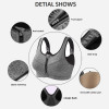 Zipper Push Up Sports Bras Zipper Push Up Sports Bras