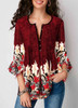 Women V-neck Blouse