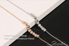 Anklets Chain Rose Gold Color/Silver Tone