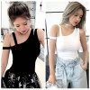 Woman Sexy Sleeveless T-Shirt