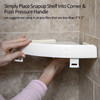 Corner Shelf Caddy Wall Holder Bathroom Storage Organizer Corner Shelf Caddy Wall Holder Bathroom Storage Organizer