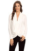 Women's Long Sleeve Criss Cross Cardigan Small to 3XL Athleisure Made