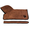 Dog Bathrobe XS-XL Bath Towel Small Medium Large Dogs 400g Microfiber Super Absorbent Towel