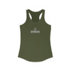 Women's Ideal Racerback Tank with Afrobeat logo