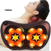 18 Head Neck Massager Car Home Cervical Shiatsu Heating Massage Neck