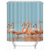 Waterproof Bird Shower Curtain Eco-friendly Washable Print Fabric Polyester Mouldproof Bath For Home Decor Waterproof Bird Shower Curtain Eco-friendly Washable Print Fabric Polyester Mouldproof Bath For Home Decor