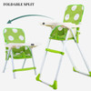Folding Baby Highchair Kids Chair Dinning High Chair for Children Feeding Baby Table and Chair for Babies Toddler Booster Seat