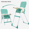 Folding Baby Highchair Kids Chair Dinning High Chair for Children Feeding Baby Table and Chair for Babies Toddler Booster Seat
