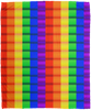 Rainbow Pride Checkered Pattern Fleece Blanket