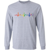 Rainbow Heartbeat Men's Shirt & Tank Top