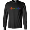 Rainbow Heartbeat Men's Shirt & Tank Top