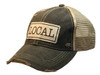 Local Distressed Mesh back Trucker Hat