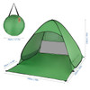 Automatic Pop Up Tent Outdoor Camping Tent Travel Ultralight UV Waterproof Sun Shelter Beach Shower Toilet Tents for Fishing