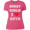 "Sorry Girls, I Love Boys" Gay T Shirt