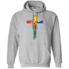 "Vibrant Rainbow Cross" LGBT Pride Shirt
