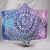Lotus Mandala Hooded Blanket