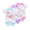 3 Pieces/lot Brand Summer Baby Boys Romper Animal style Short Sleeve cotton infant rompers Jumpsuit cotton Baby Newborn Clothes