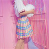 Harajuku Plaid Pleated High Waist Skirt Harajuku Plaid Pleated High Waist Skirt