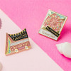 FREE Pink Ferris Wheel Van Blackpink World Tour Badge Pin