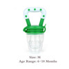 Baby Food Feeder with Pacifier Clip Holder Infant Baby Teether Fruit Feeder Pacifier Infant Food Pacifier Silicone Teething Toys