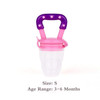 Baby Food Feeder with Pacifier Clip Holder Infant Baby Teether Fruit Feeder Pacifier Infant Food Pacifier Silicone Teething Toys