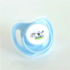 1PCs Orthodontics Pacifiers Baby Cotton Animals Printing Safe Food Grade Silicone Cute Baby Round and Flat Nipples Pacifiers