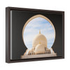 Sheikh Zayed Grand Mosque Horizontal Framed Premium Gallery Wrap Canvas