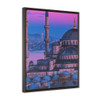 Sultan Ahmed Blue Mosque Vertical Framed Premium Gallery Wrap Canvas