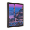 Sultan Ahmed Blue Mosque Vertical Framed Premium Gallery Wrap Canvas