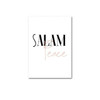 Arabic salaam Peace Holy ka^bah Wall Art Canvas Poster