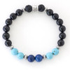 I AM Living with Intention Crystal Healing Bracelet