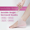 Silicone Invisible Heel Lifting Insoles