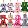 Puppy Hoodie Clothes Plush Dog Four legged Warm Comfortable Clothes Pet Winter Jumpsuit Fashion Pet Outfits Supplies|Cat Clothing|